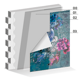 sposób montażu tapety wet system